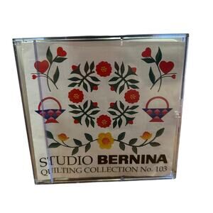 Bernina Quilting Collection No. 103 Embroidery Card Baby Lock Brother Simplicity